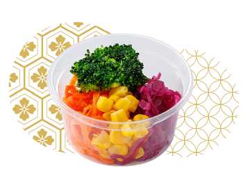 温野菜のサラダ